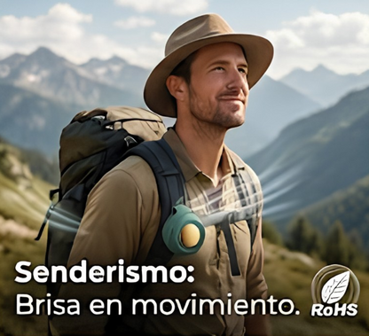 Mini ventilador portátil USB-C (Sin aspas)