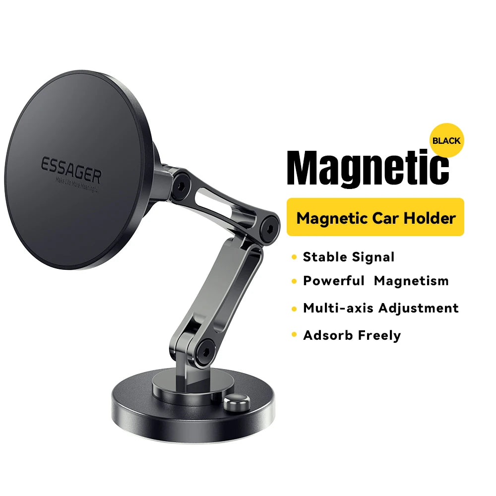 Soporte Magnético con Carga Inalámbrica 15W